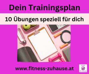 Trainingsplan für dich